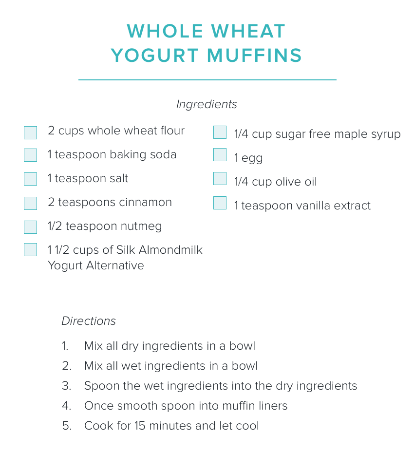 Whole Wheat Muffins Recipe