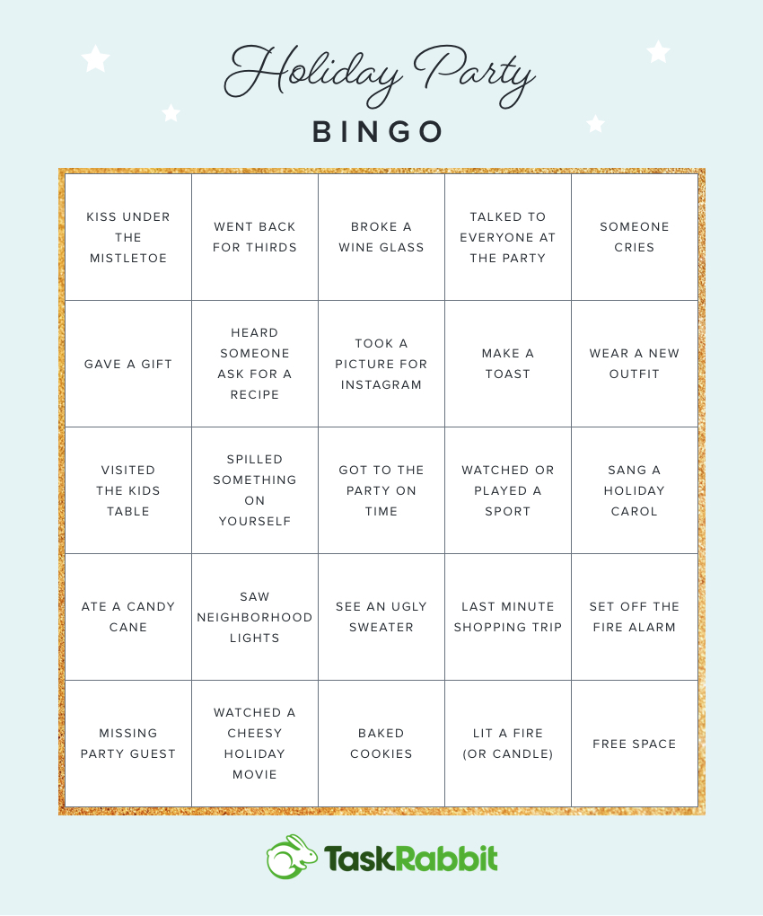 Printable Bingo Cards for Your Next Holiday Party The Hutch
