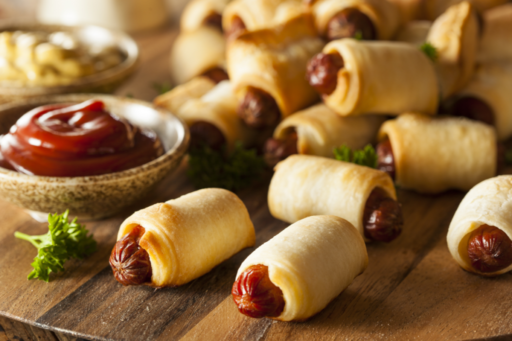 Pigs in a Blanket appetizer