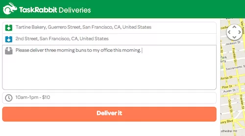 TaskRabbit Deliveries