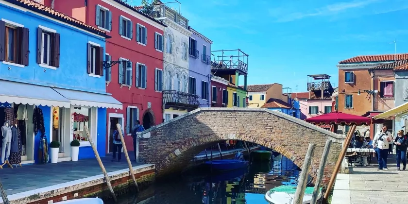 A bridge in Venice, Italy