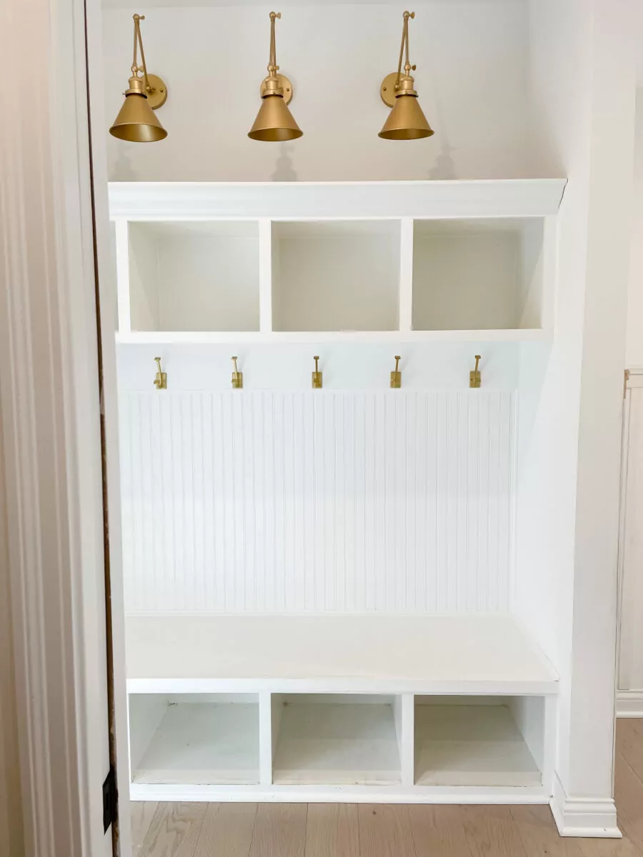 mudroom before