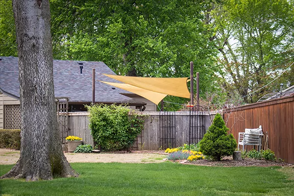 Yard sail shade outlet